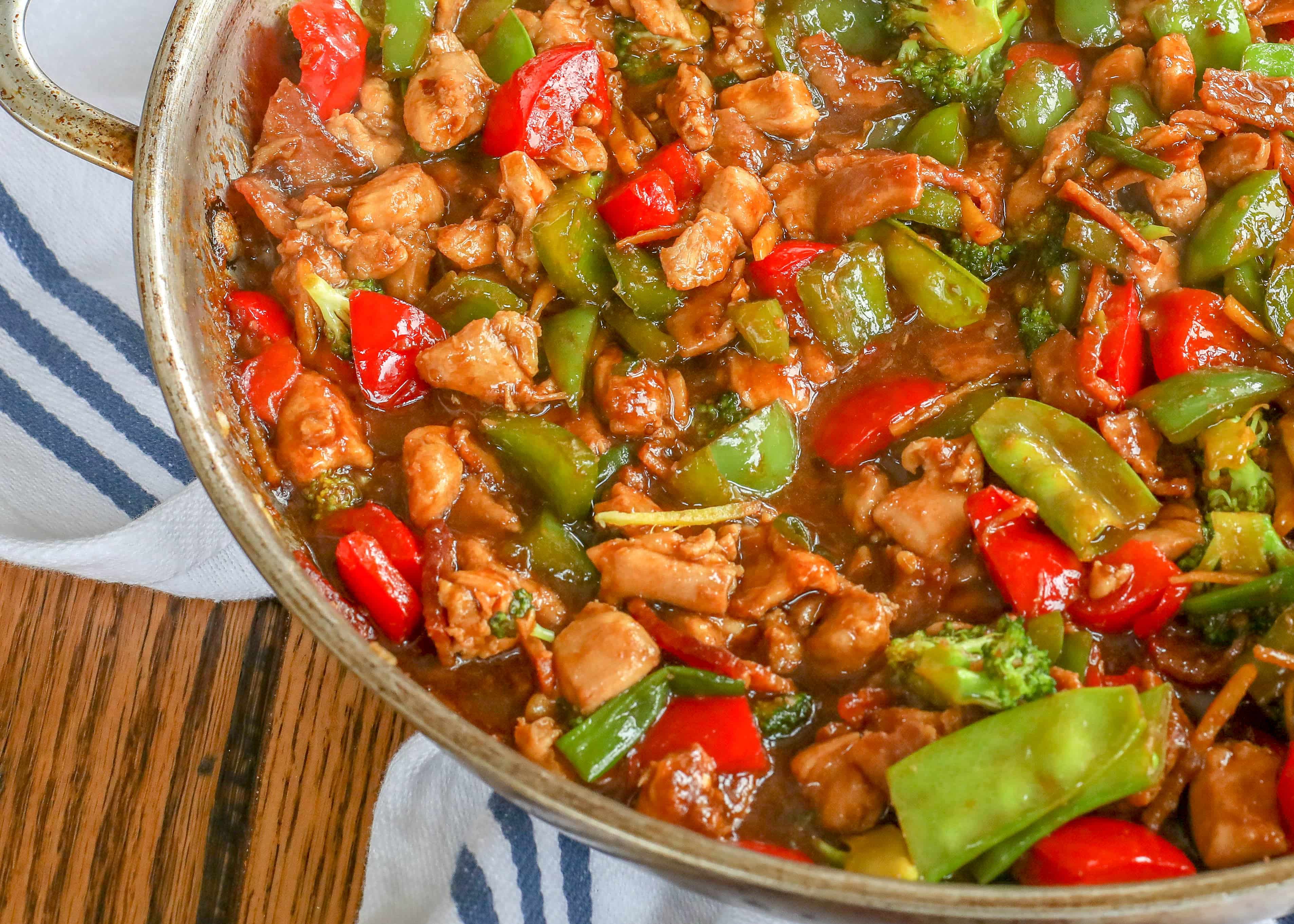 The Unforgettable Spicy Chicken & Bacon Stir Fry Your Family Will Love